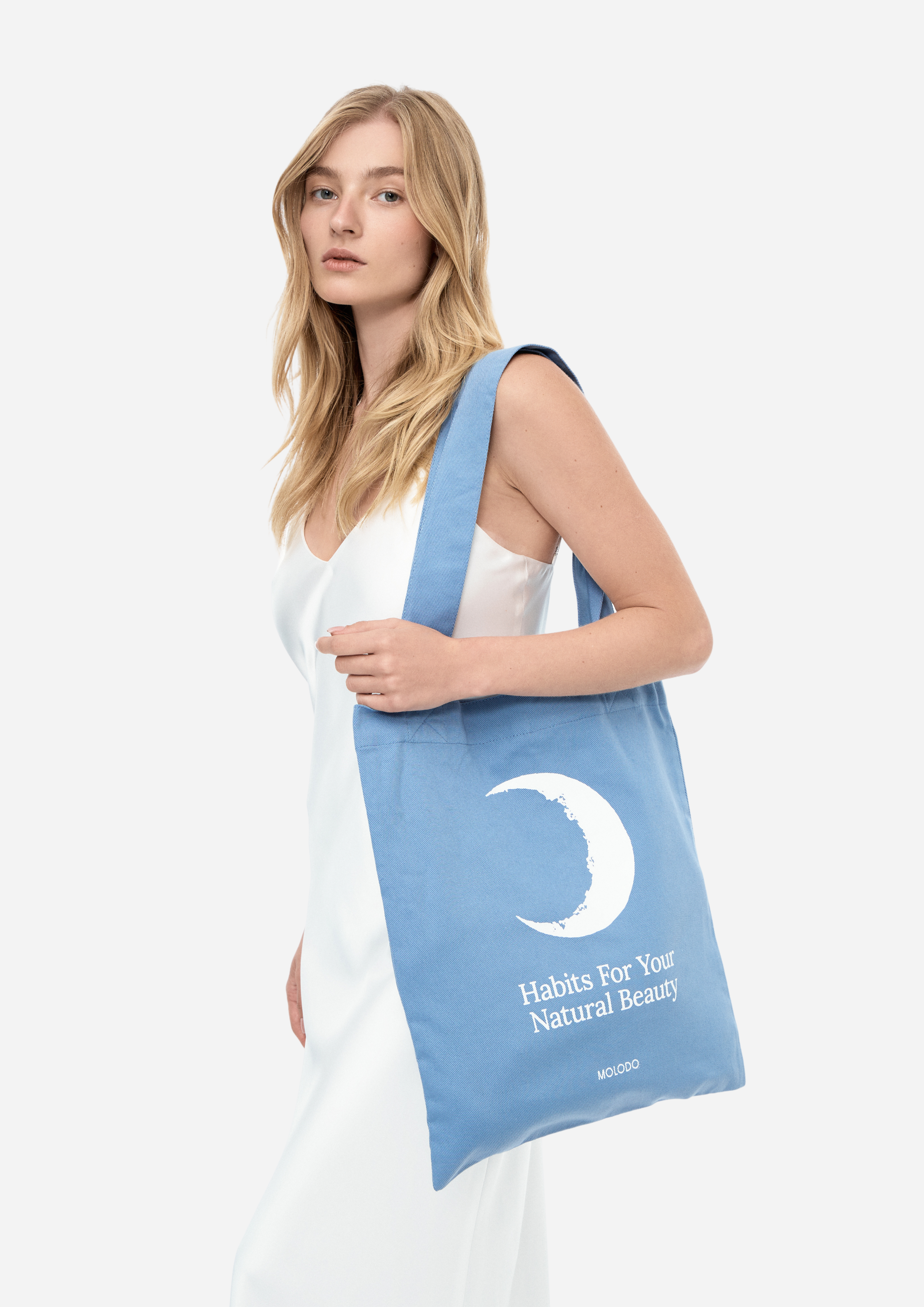 Slip Dress Samantha MAXI - MOLODO Blue