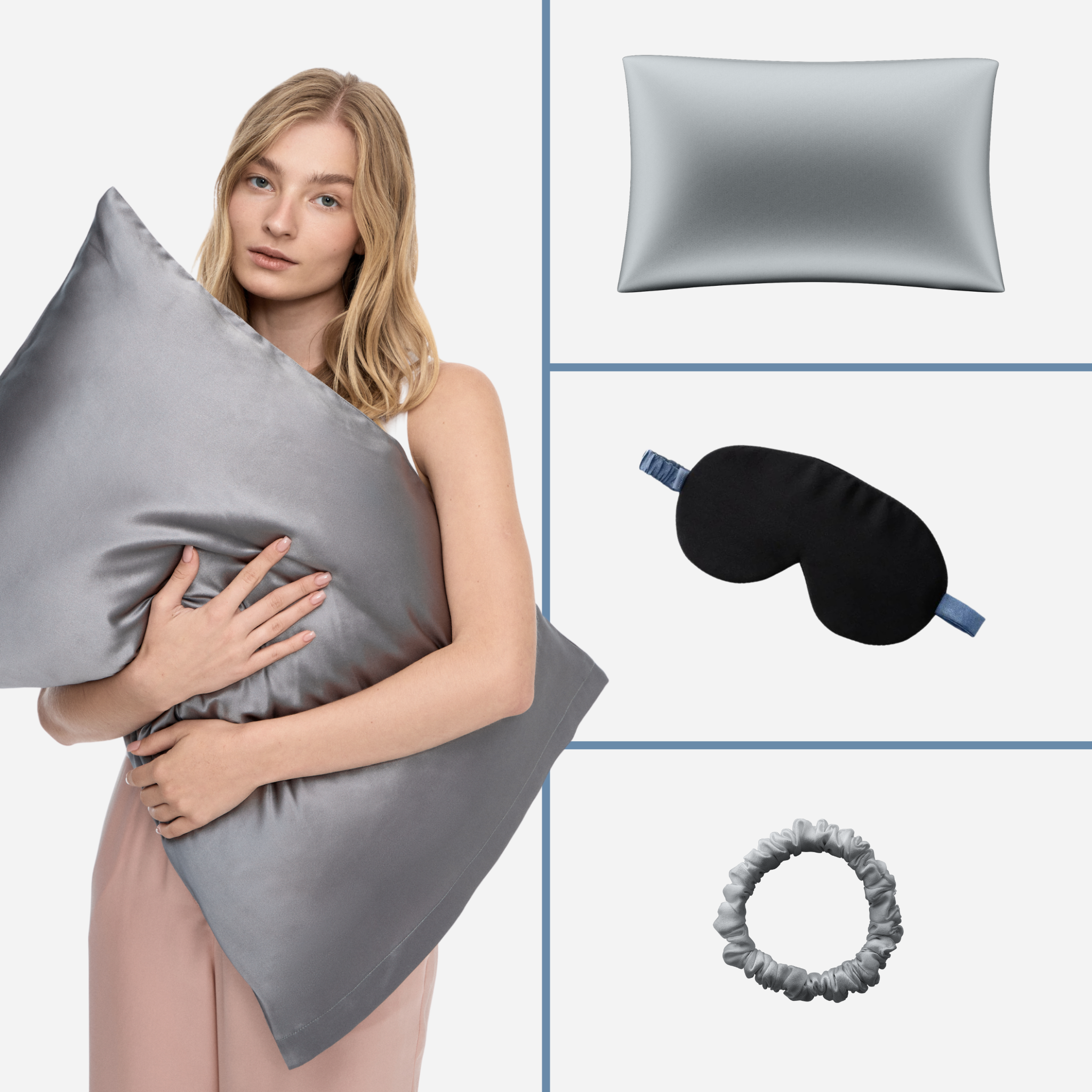 Beauty Sleep Box - Stone Grey