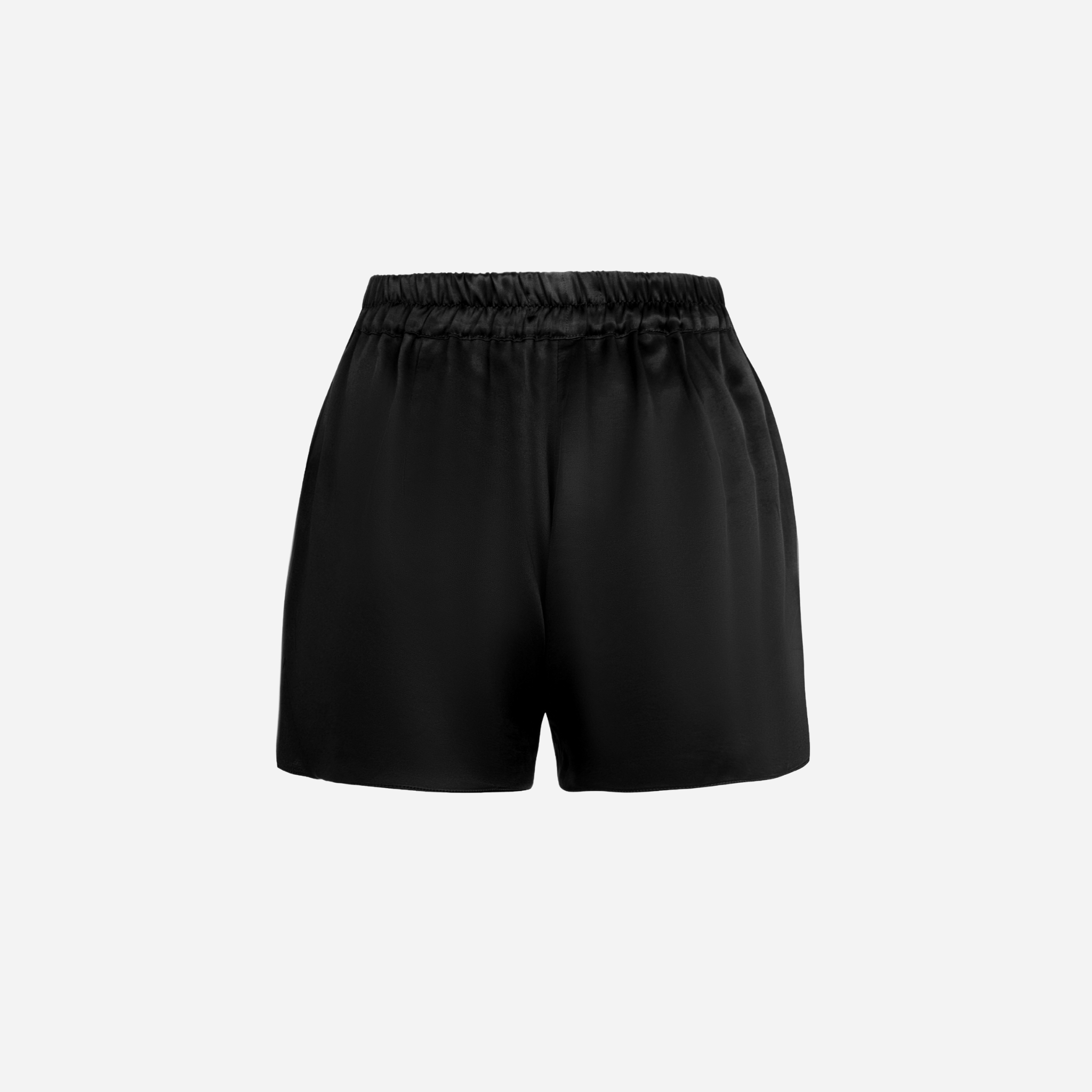 Shorts with high waist BABE - Black
