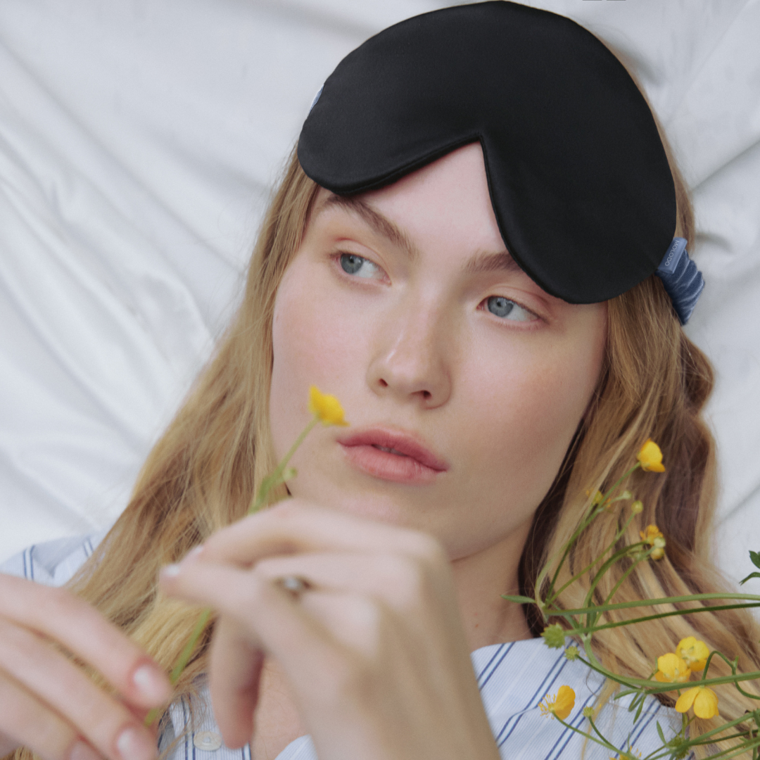 Silk Sleep Mask - MOLODO Blue