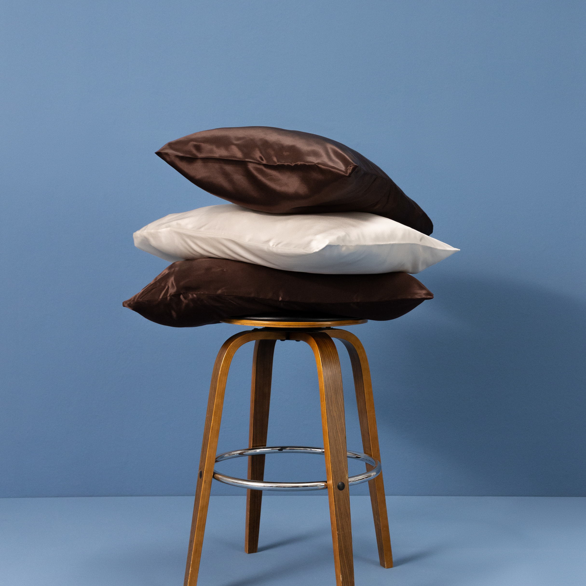 100% Silk Pillowcase - Brown