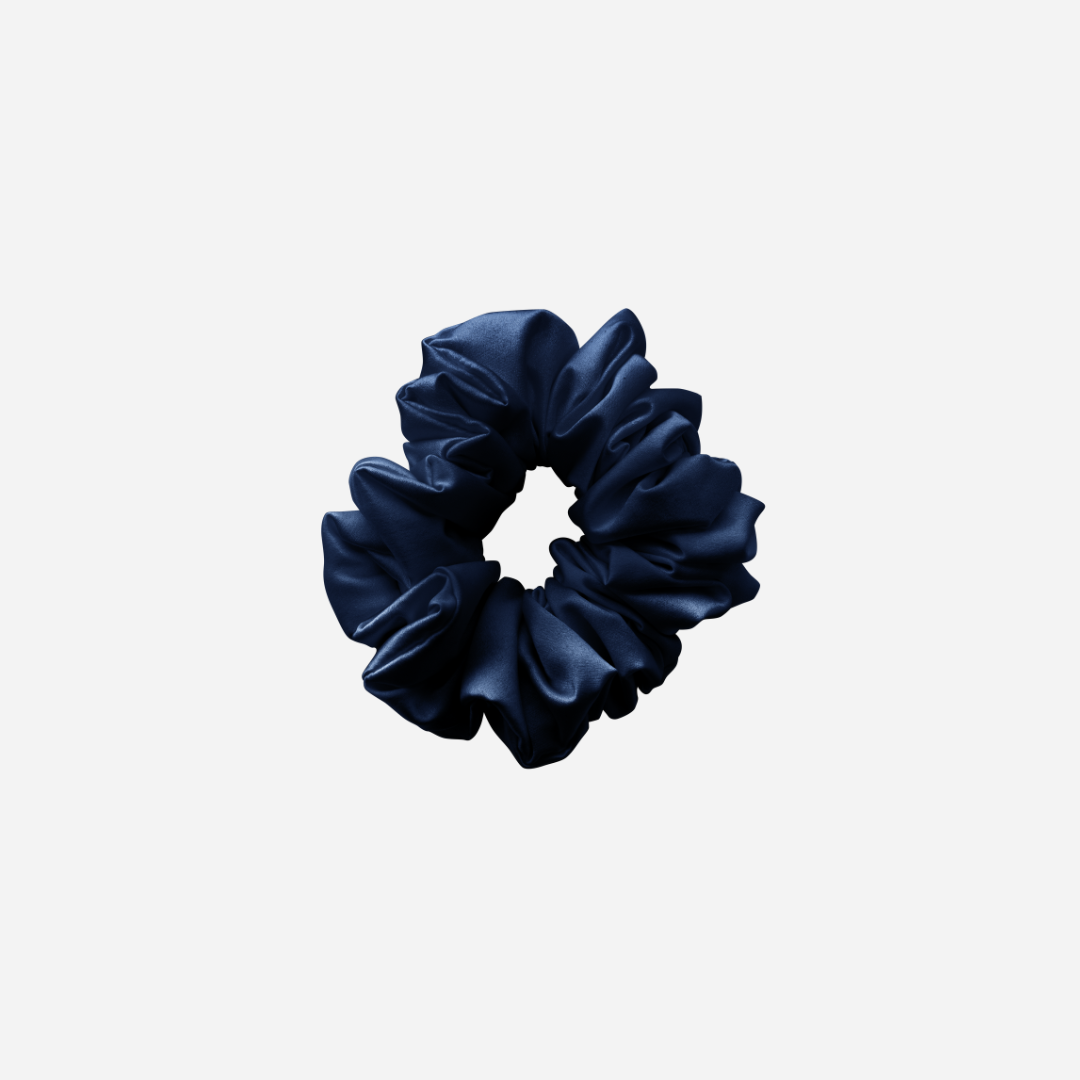 Silk Scrunchie MAXI - Deep Sea