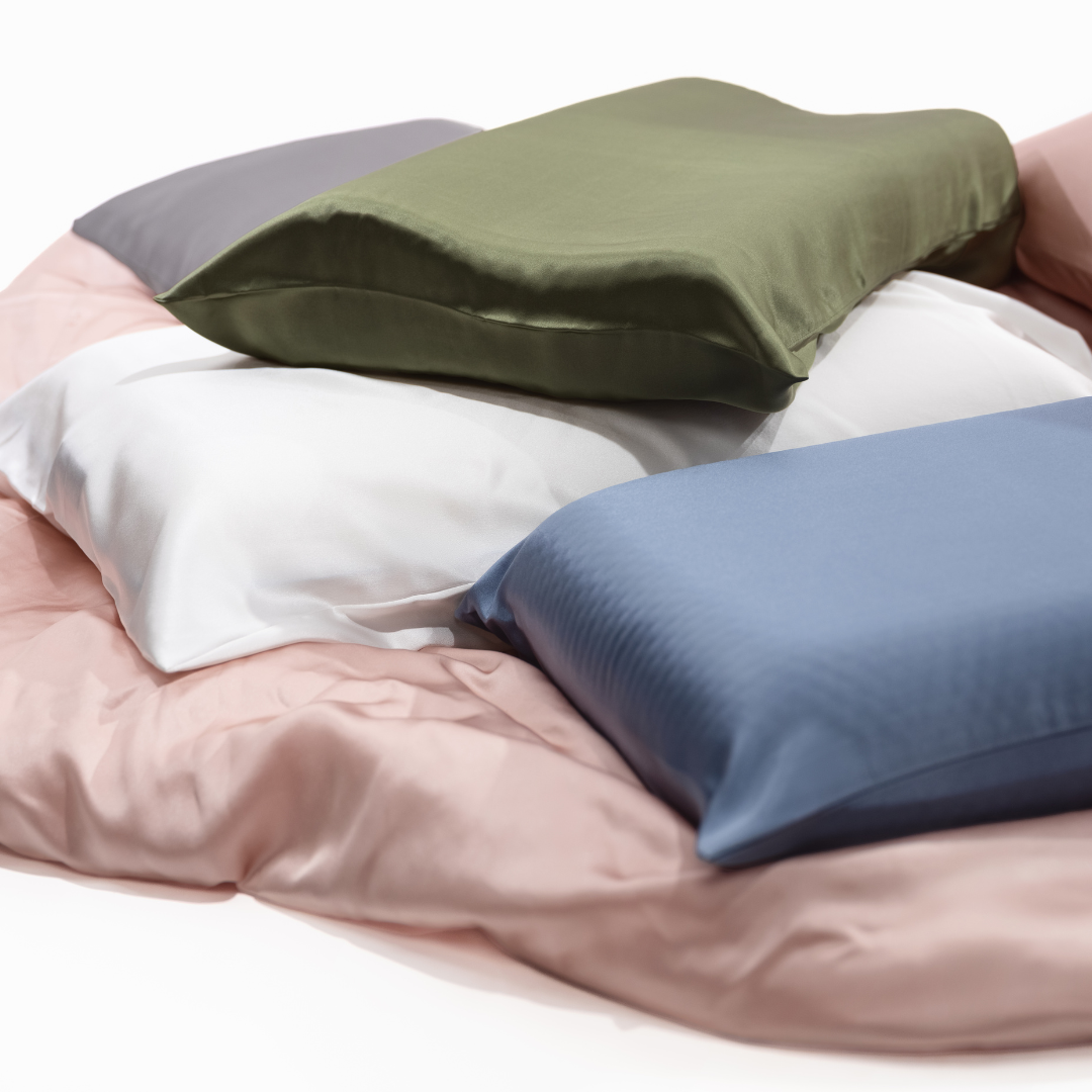 100% Silk Pillowcase - Forest Moss
