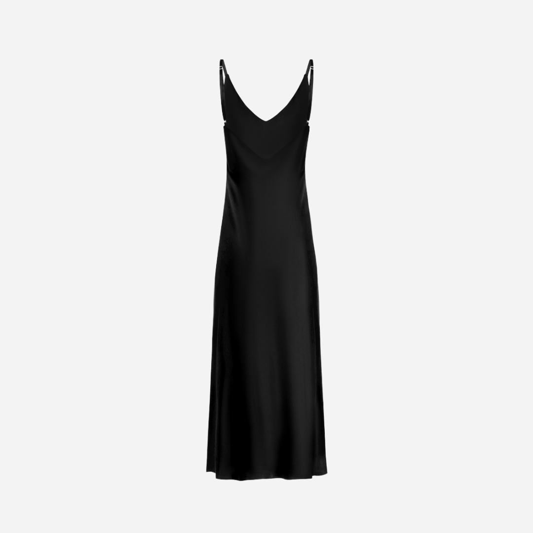 Slip Dress Samantha MAXI - Black