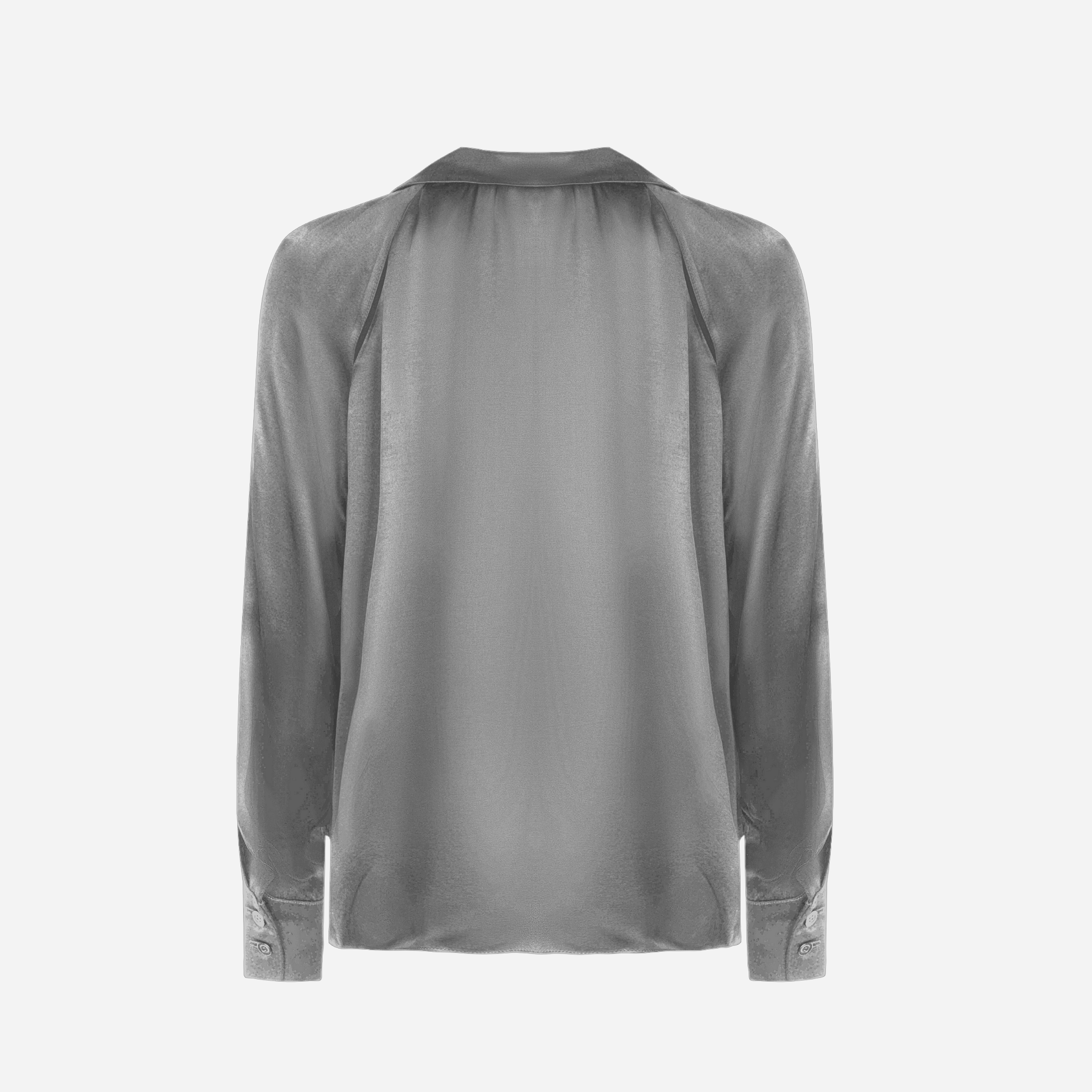 Shirt with cut-out details BASE 1.0 - Stone Grey