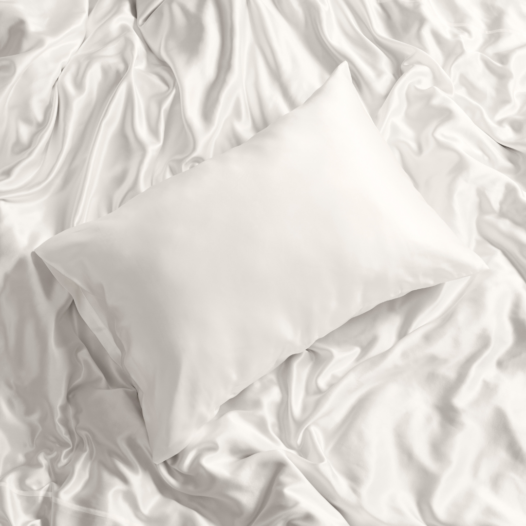 Pure Silk Bedding Set - Off White