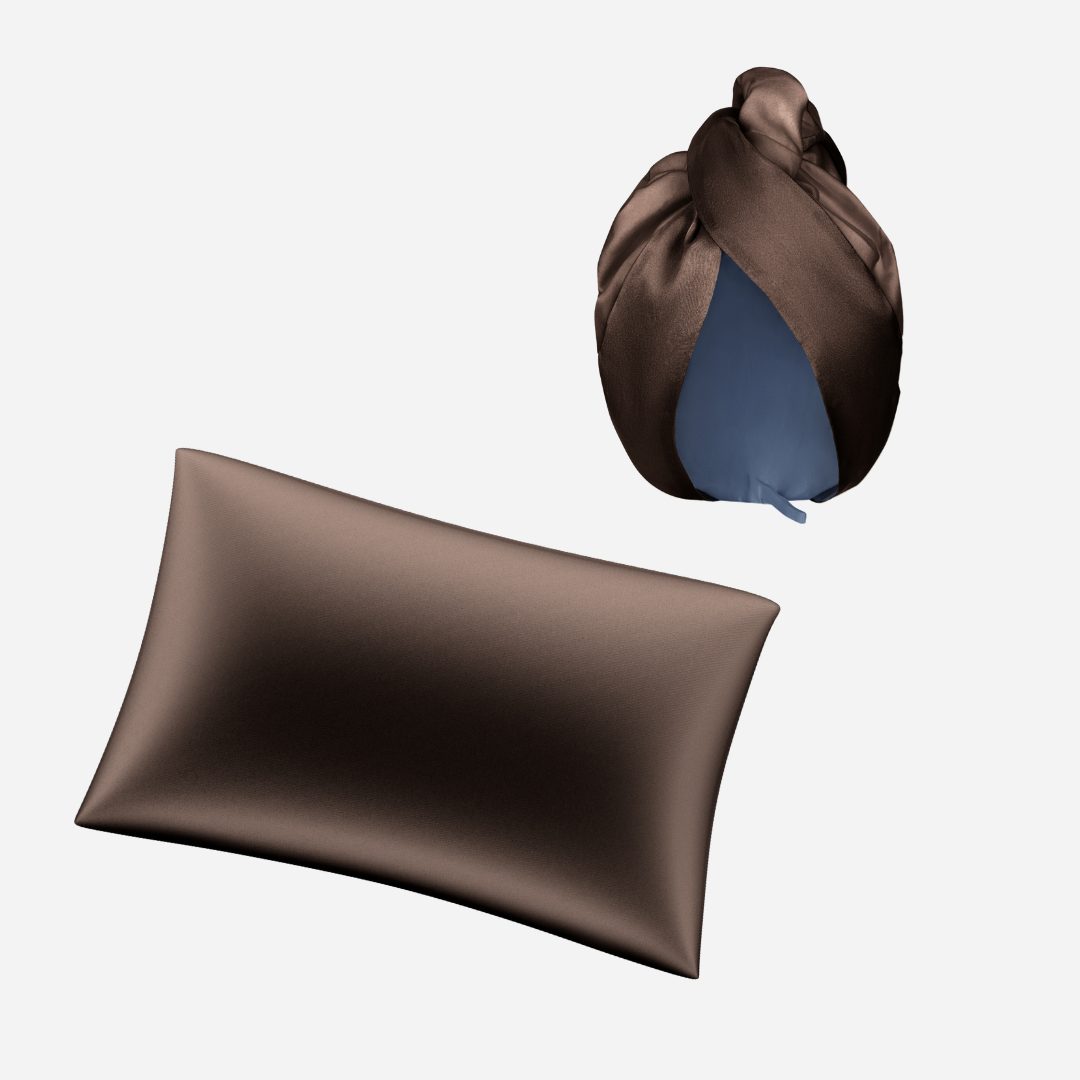 Silk for Hair Set - Brown