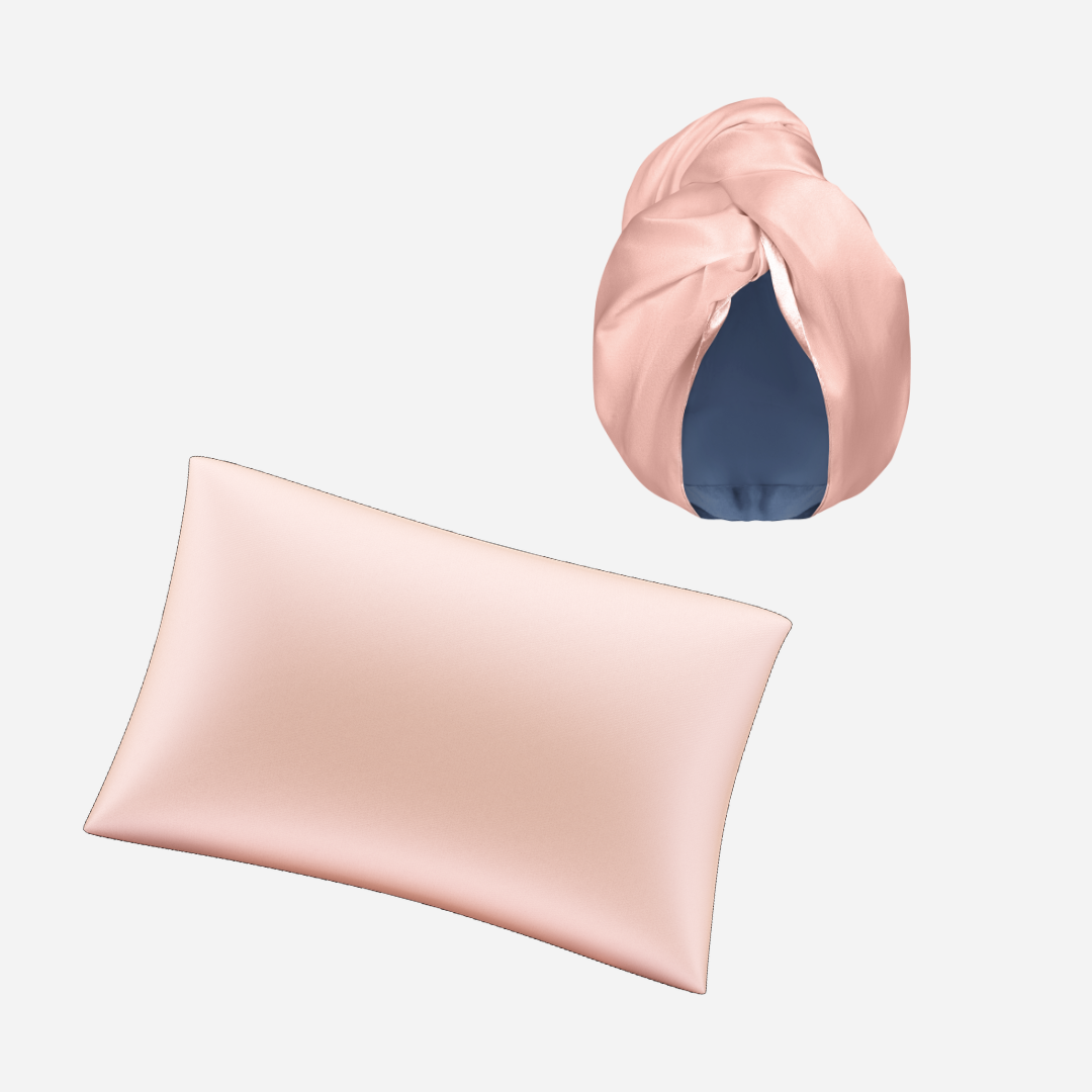 Silk for Hair Set - Powder Pink