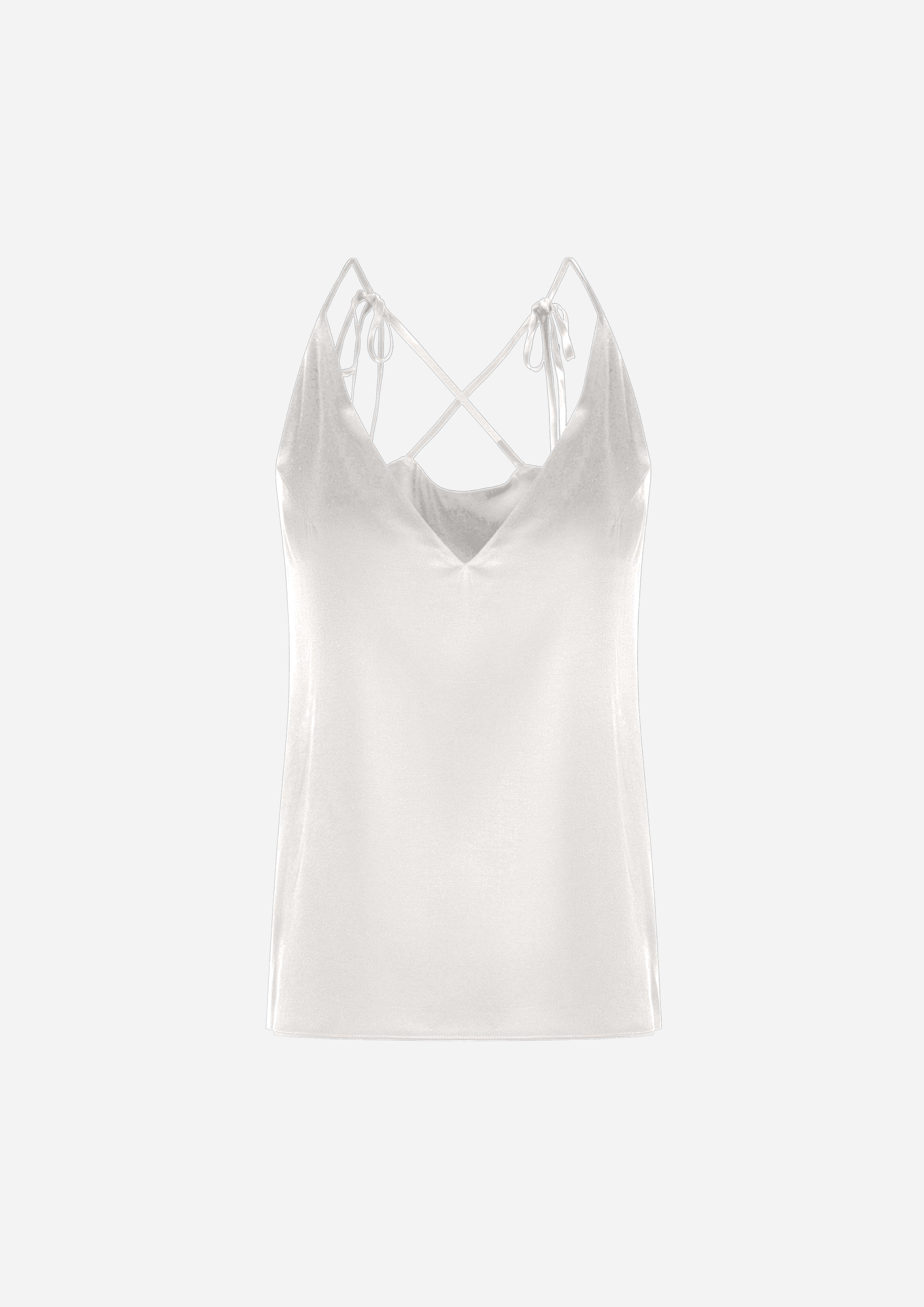 Silk Transformer Top - Off White