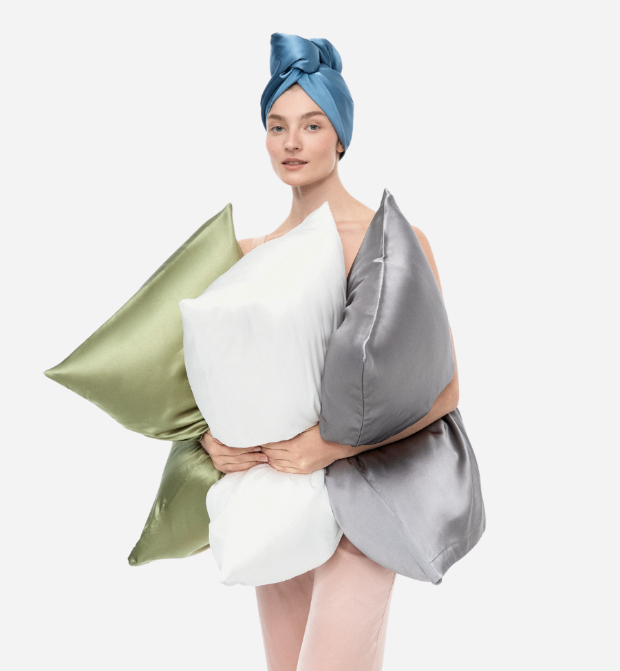 Silk Pillowcase Set (2pcs) - Off White